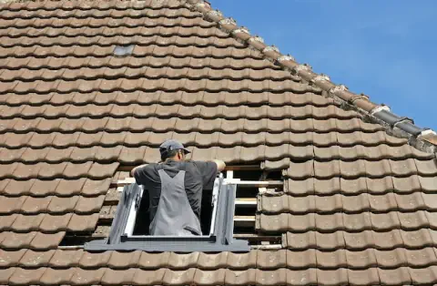 Pose de velux - Hélette